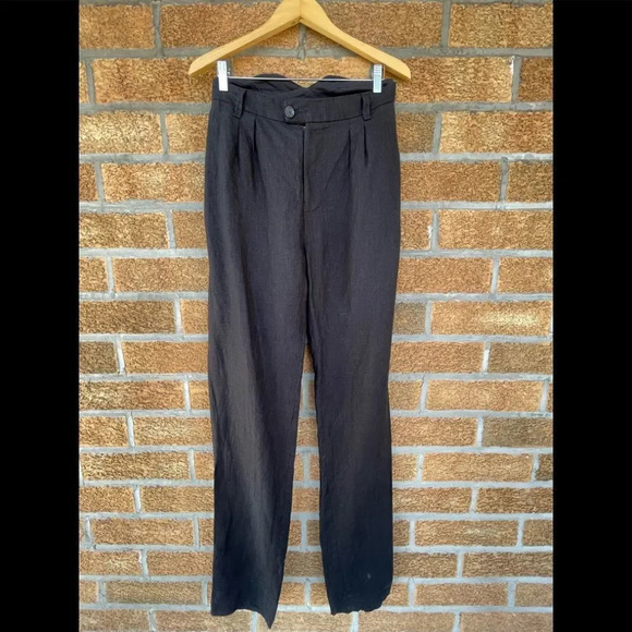 Elena Dawson linen trousers size large - Picture 1 of 17